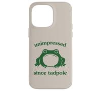 Custodia per iPhone 14 Pro Max Unimpressed Since Tadpole Funny Frog Silly Graphic