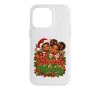 Custodia per iPhone 14 Pro Max Vacanze magiche per bambini di Natale benedetto e allegro