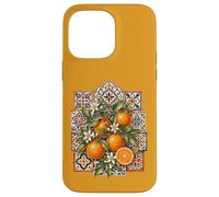Custodia per iPhone 14 Pro Max Valencia Arance Spagna Andalusa Piastrelle Costa