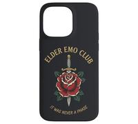 Custodia per iPhone 14 Pro Max Vecchio Emo Club Rose Retro