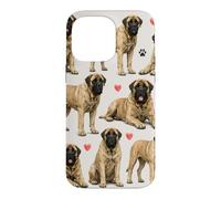 Custodia per iPhone 14 Pro Max Vecchio Mastino Inglese Modello