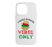 Custodia per iPhone 14 Pro Max Veggie Burger Vibes Solo Divertente BBQ Cookout Cucina Vegetariana