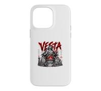 Custodia per iPhone 14 Pro Max VESTA Dea Romana Del Focolare Fuoco Roma Mito