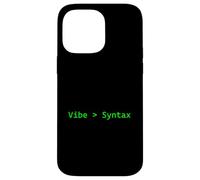 Custodia per iPhone 14 Pro Max Vibe Coding Divertente Programmatore AI Sviluppatore Umorismo