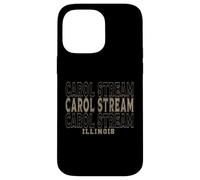 Custodia per iPhone 14 Pro Max Vintage Carol Stream Illinois