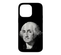 Custodia per iPhone 14 Pro Max Vintage Historical Portrait Americana Engraved Art