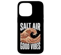 Custodia per iPhone 14 Pro Max Vintage Japanese Style Crashing Surf Wave Art
