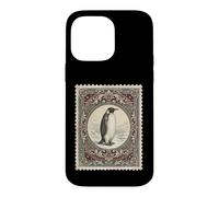 Custodia per iPhone 14 Pro Max Vintage Penguin Antarctic Wildlife