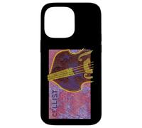 Custodia per iPhone 14 Pro Max Violoncellista - Band Quartet Sessione Musical Merch \