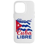 Custodia per iPhone 14 Pro Max Viva Mi Cuba Libre Sventolando Bandiera Cubana Patriot
