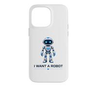 Custodia per iPhone 14 Pro Max Voglio un robot umanoide