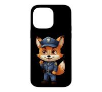 Custodia per iPhone 14 Pro Max Volpe polizia