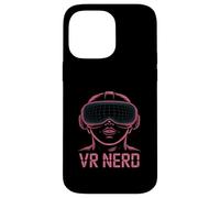 Custodia per iPhone 14 Pro Max VR Nerd Futuristico Tech Design