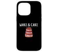 Custodia per iPhone 14 Pro Max Wake & Cake Costume Funny Cake Baker Decorator Meme Costume