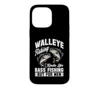 Custodia per iPhone 14 Pro Max - Walleye pesca un po 'come Bass Fishing Design