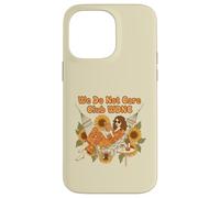 Custodia per iPhone 14 Pro Max We Do Not Care Club WDNC libro di lettura Boho Floral