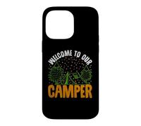 Custodia per iPhone 14 Pro Max Welcome To Our Camper Camping Hiking Adventure Nature Lover