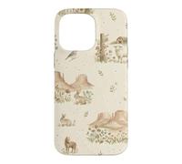 Custodia per iPhone 14 Pro Max Western Meadow Homestead Conigli Sheep Horse Farm Ranch