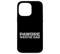 Custodia per iPhone 14 Pro Max Westie Dad Dog Lover West Highland Terrier
