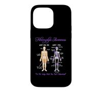 Custodia per iPhone 14 Pro Max What You See What I Feel Skeleton Fibromyalgia Awareness