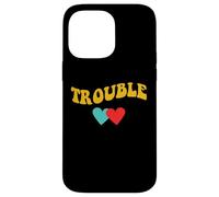 Custodia per iPhone 14 Pro Max where i go trouble follows couple