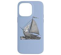 Custodia per iPhone 14 Pro Max Where the Wild Things Are Sailing on a Boat