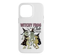 Custodia per iPhone 14 Pro Max Witchy Frog Club Midnight Only On Halloween Frog Coven