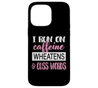 Custodia per iPhone 14 Pro Max Womens Caffiene & Words Wheaten Terrier Dog Lover