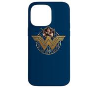 Custodia per iPhone 14 Pro Max Wonder Woman Movie Power Stance and Emblem