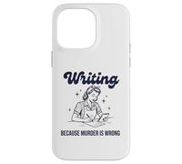 Custodia per iPhone 14 Pro Max Writing Funny Story Teller Women Ficiton