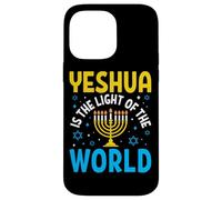 Custodia per iPhone 14 Pro Max Yeshua è la luce del mondo
