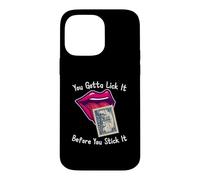 Custodia per iPhone 14 Pro Max You Gotta Lick It Before You Stick It Funny Adult Joke