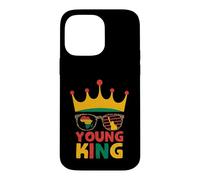 Custodia per iPhone 14 Pro Max Young King African American Black History Juneteenth