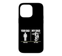 Custodia per iPhone 14 Pro Max Your Dad My Dad Lineman Electrician Electrical Lineworker