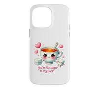Custodia per iPhone 14 Pro Max You're The Sugar To My Tea Carini Cuori Kawaii