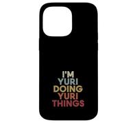 Custodia per iPhone 14 Pro Max Yuri Name Yuri Personalized Name First Given