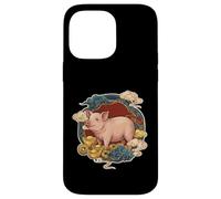 Custodia per iPhone 14 Pro Max Zodiaco Cinese Lucky Pig