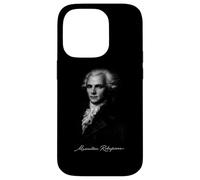 Custodia per iPhone 14 Pro Maximilien Robespierre Rivoluzione Francese Ritratto