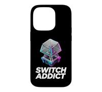 Custodia per iPhone 14 Pro Mechanical Keyboard Switch Addict Keeb Maker