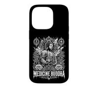 Custodia per iPhone 14 Pro Medicina Buddha Guarigione Saggezza Sacro Lotus Mandala