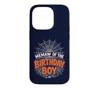Custodia per iPhone 14 Pro MEMAW of the BOY Birthday Web Spider Halloween Party Tee Tee