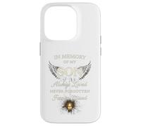 Custodia per iPhone 14 Pro Memory of My Son Always Loved Never Forgotten Son Memorial