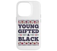 Custodia per iPhone 14 Pro Mese Della Storia Nera Mese Dei Giovani Doni E Afro Africani