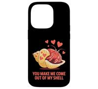Custodia per iPhone 14 Pro Mi fai uscire dal mio guscio Eremita Granchio Amore