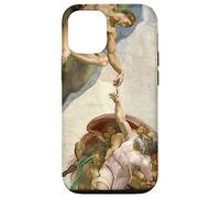 Custodia per iPhone 14 Pro Michelangelo Creazione di Adamo Cappella Sistina Art Cover per telefono