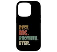 Custodia per iPhone 14 Pro Miglior Grande Fratello Mai Più Vecchio Fratello Adolescente per Ragazzi