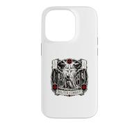 Custodia per iPhone 14 Pro Milizia Christi In Hoc Signo Vinces Cavaliere Sfondo