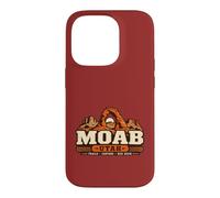 Custodia per iPhone 14 Pro Moab Utah Trails Canyons Red Rock Adventure Design retrò