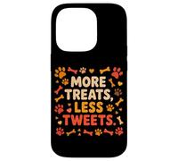Custodia per iPhone 14 Pro MORE TREATS LESS TWEETS