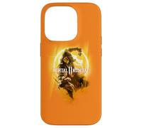 Custodia per iPhone 14 Pro Mortal Kombat 11 From the Flames